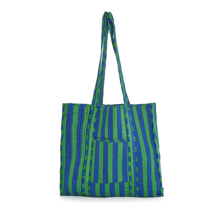 Cotton Quilted Reversible Tote Bag