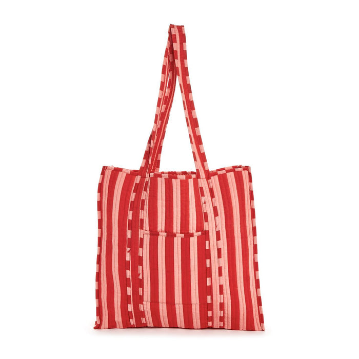 Cotton Quilted Reversible Tote Bag