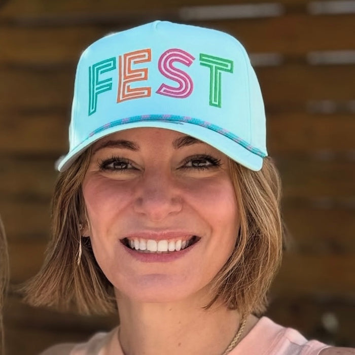 Fest Cord Hat Robins Egg