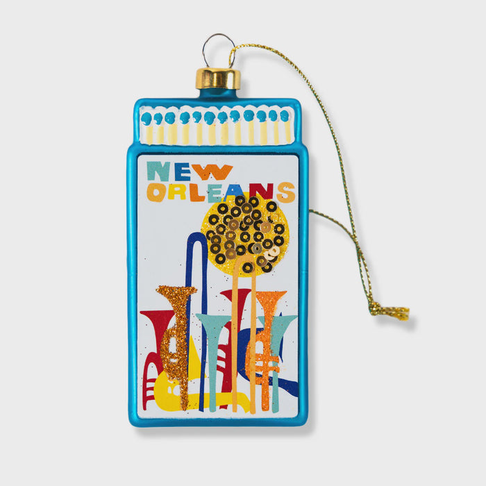 Matchbook Ornament - New Orleans