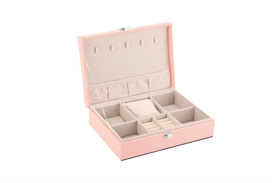 Fabric Hard Framed Jewelry Box