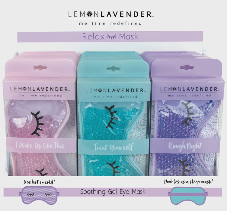 Lemon Lavender Gel Eye Mask