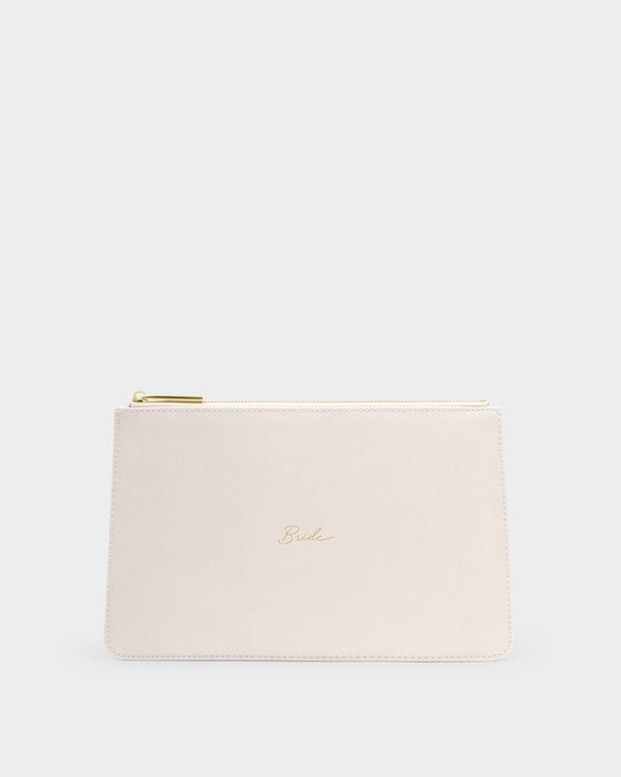 Bride Pouch - Pearlescent White