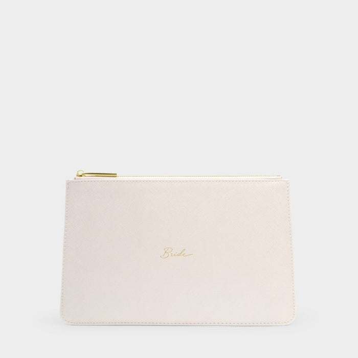 Bride Pouch - Pearlescent White