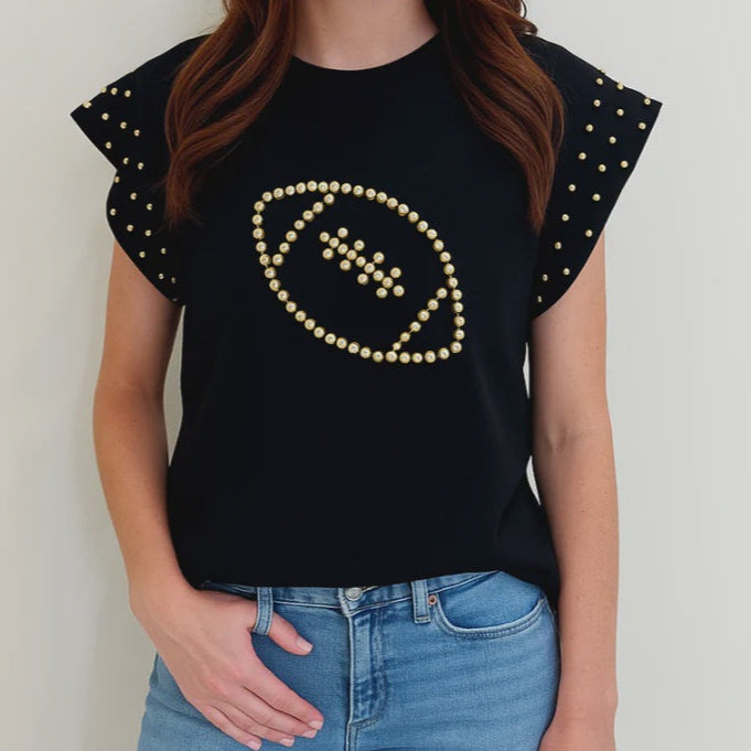 Football Pearl Flutter Sleeve