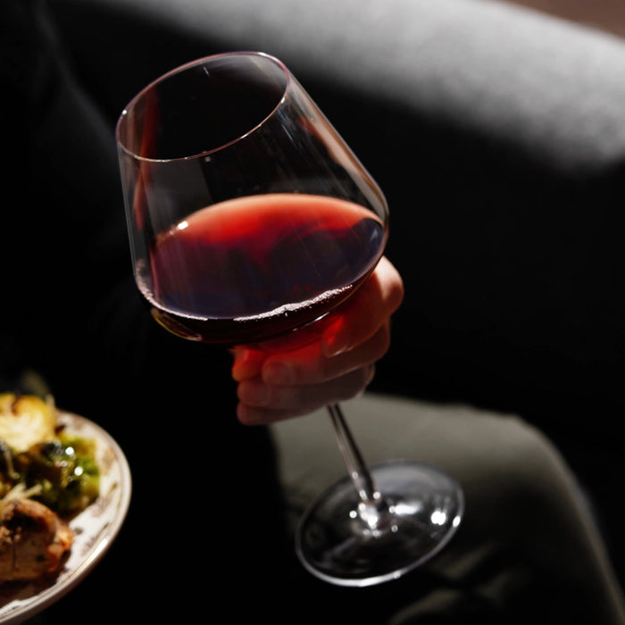 Raye Angled Crystal Glasses Set of 2