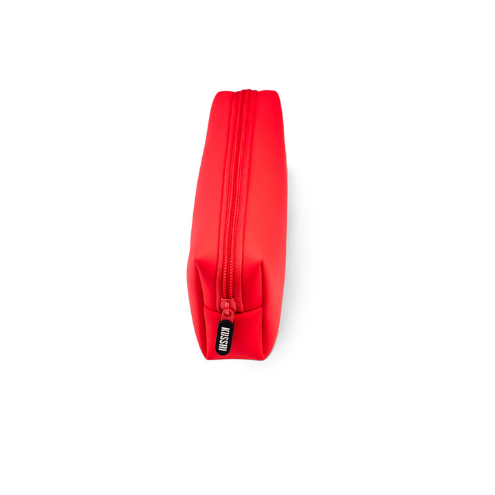 Essentials Pouch - Coral Red/Periwinkle