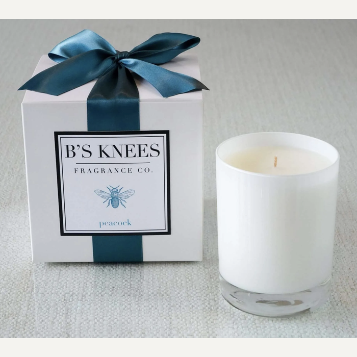 Peacock Candle