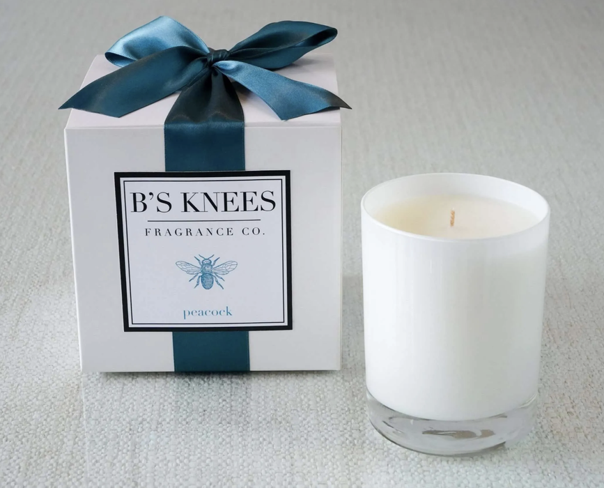 Peacock Candle