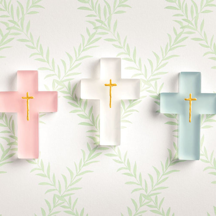 Painted Resin Cross