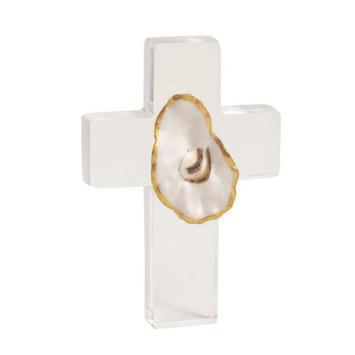 Resin Oyster Cross