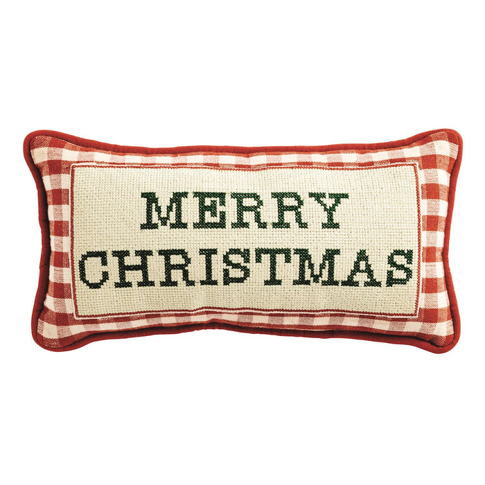 Needlepoint Christmas Pillows