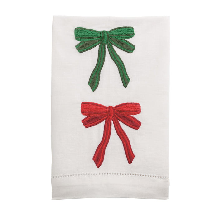 Bow Embroidered Kitchen Towels