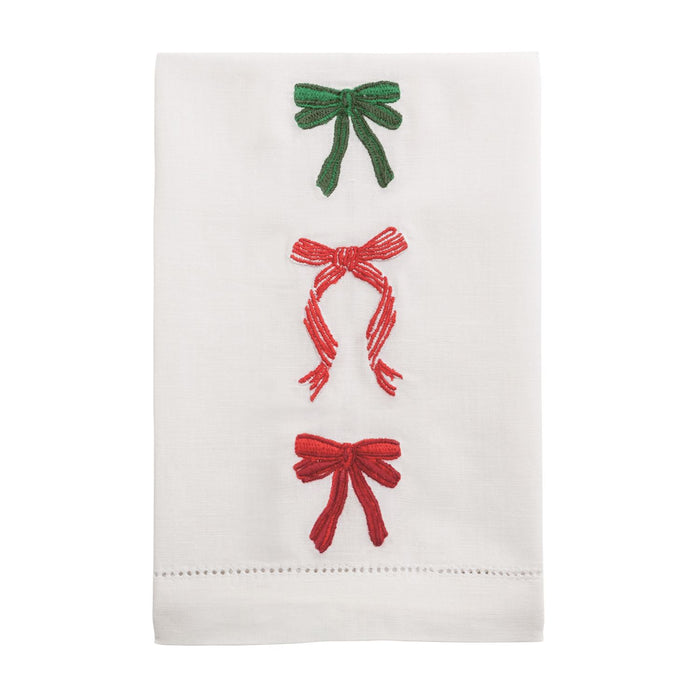 Bow Embroidered Kitchen Towels