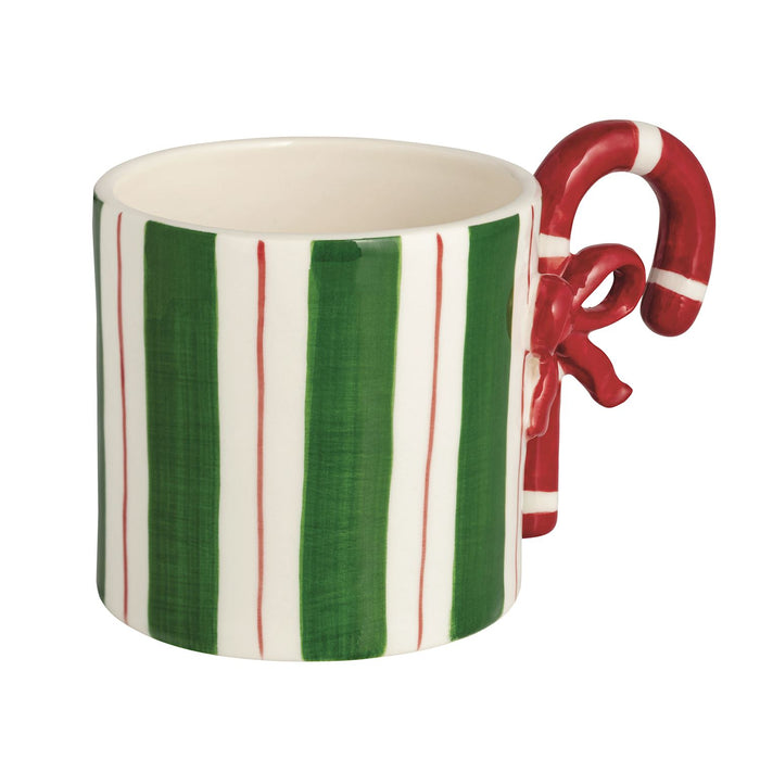 Whimsical Christmas Handle Mugs