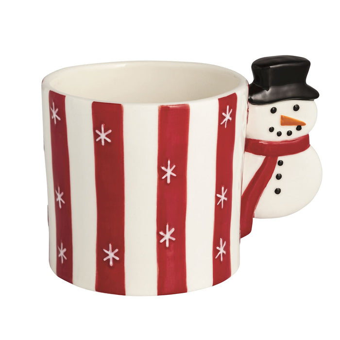Whimsical Christmas Handle Mugs