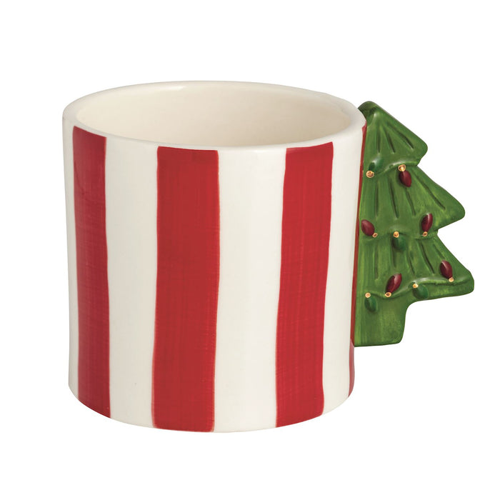 Whimsical Christmas Handle Mugs