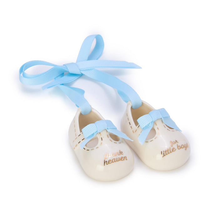 Thank Heaven Pair of Baby Shoes Keepsake Ornament