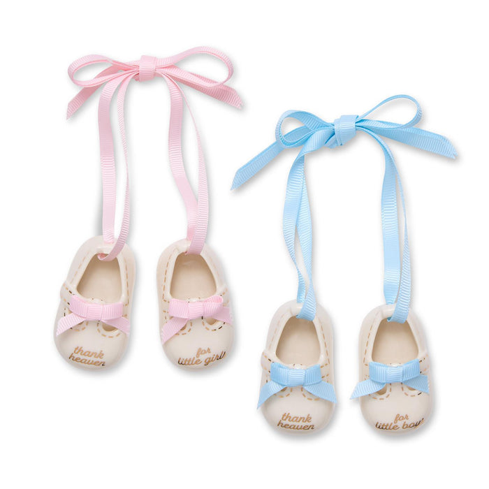 Thank Heaven Pair of Baby Shoes Keepsake Ornament