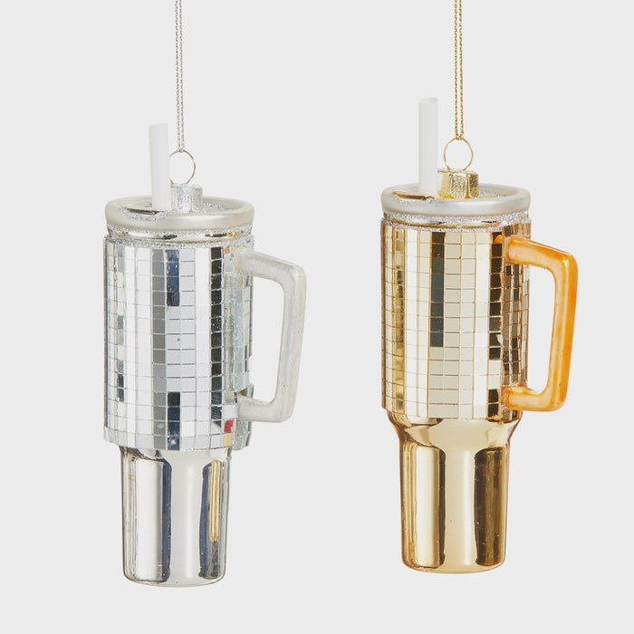 5" Disco Tumbler Ornament