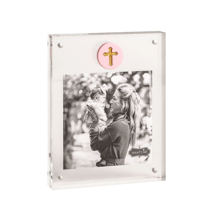 Cross Medallion Acrylic Frame