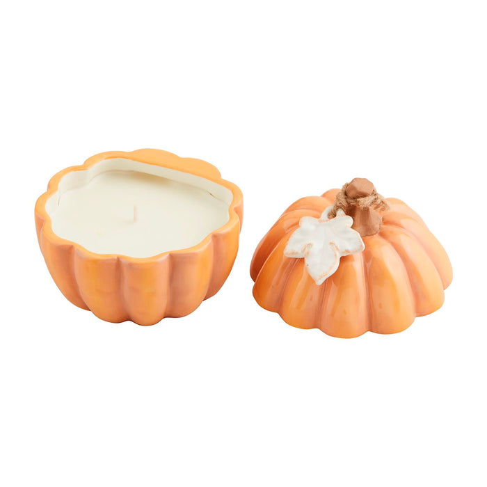 Pumpkin Ceramic Candle