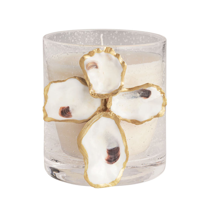 Oyster Glass Candle