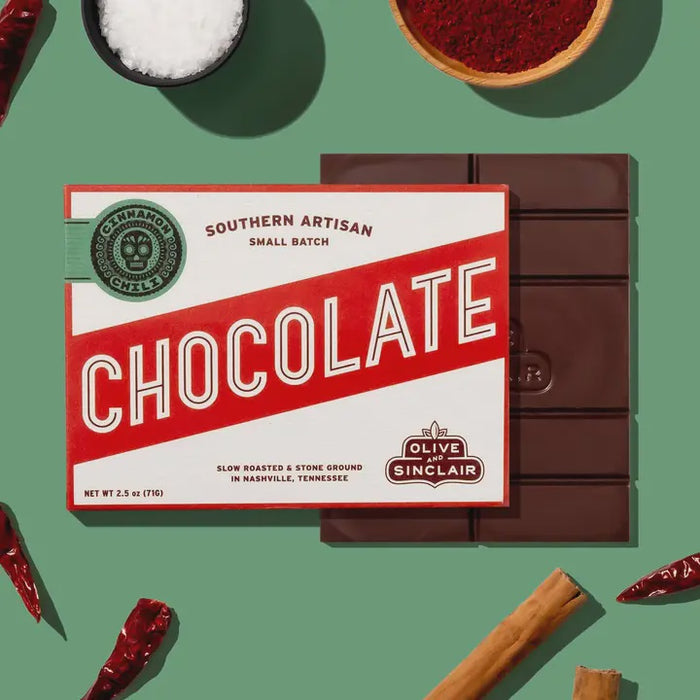 Mexican Style Cinnamon Chili Chocolate Bar