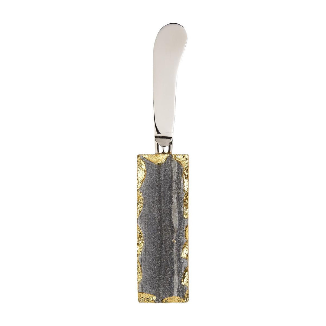 Metallic Spreader - Gray Marble