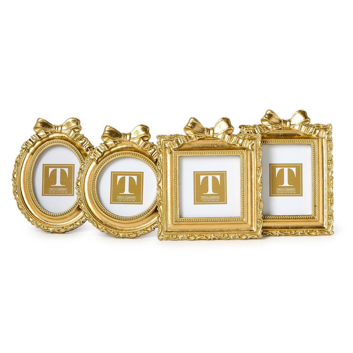 Gold resin picture frames by Two&