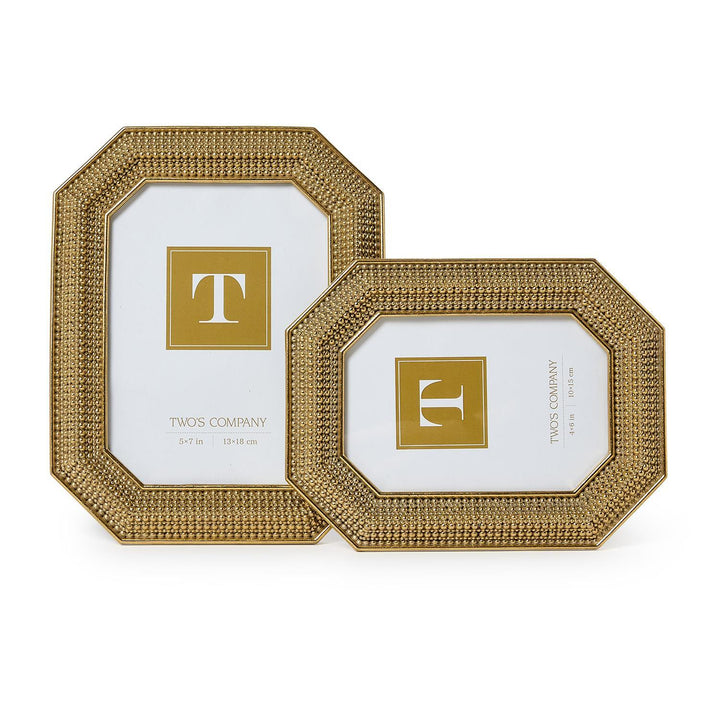 Gold Beaded Frame