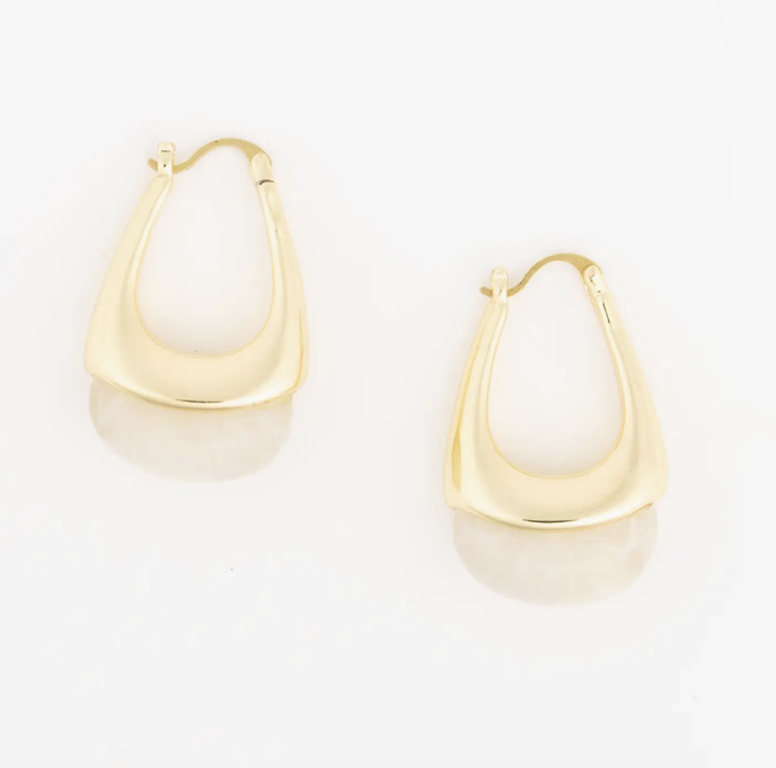 Talia Cream Earrings