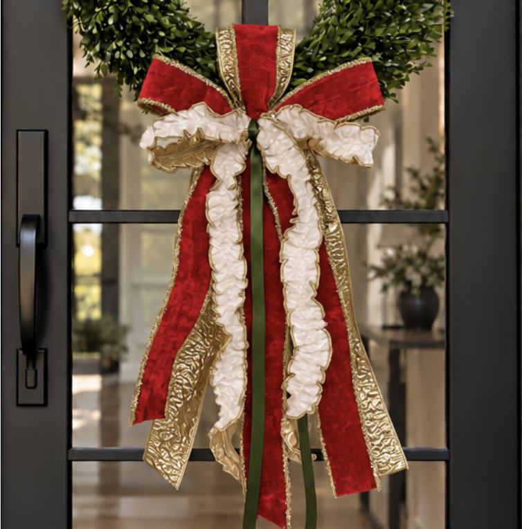 Here Comes Santa Sash &amp; Bow