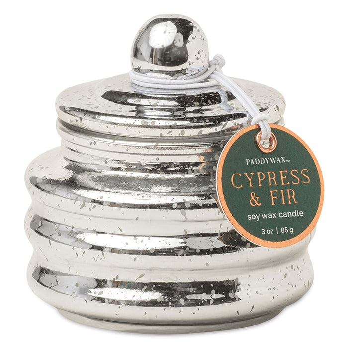 Beam Candle - Cypress & Fir, Silver Mercury, 3 oz