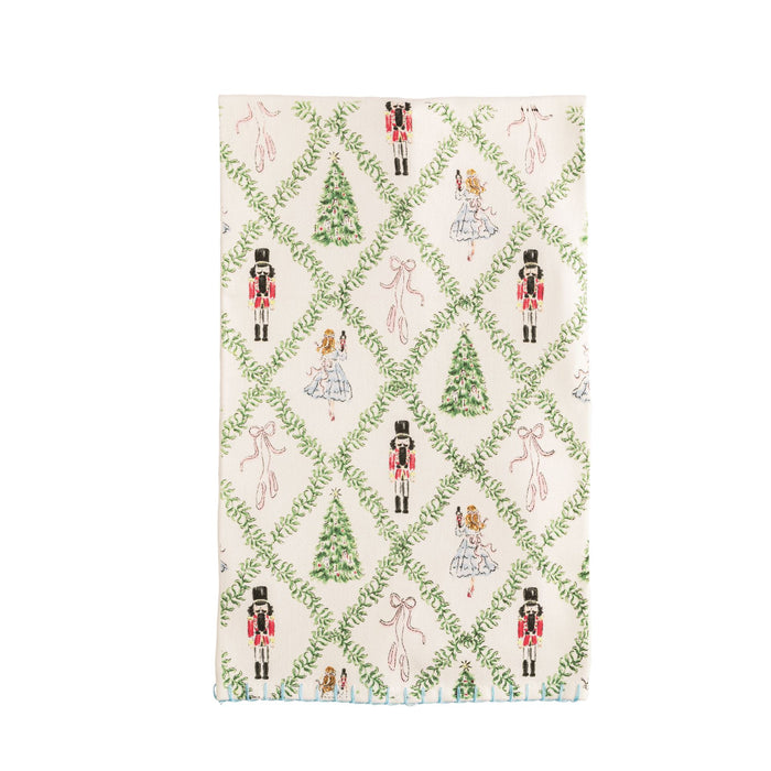 Lattice Nutcracker Towel