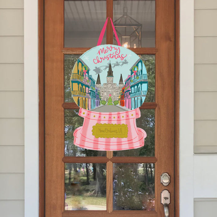 NOLA Globe Door Hanger