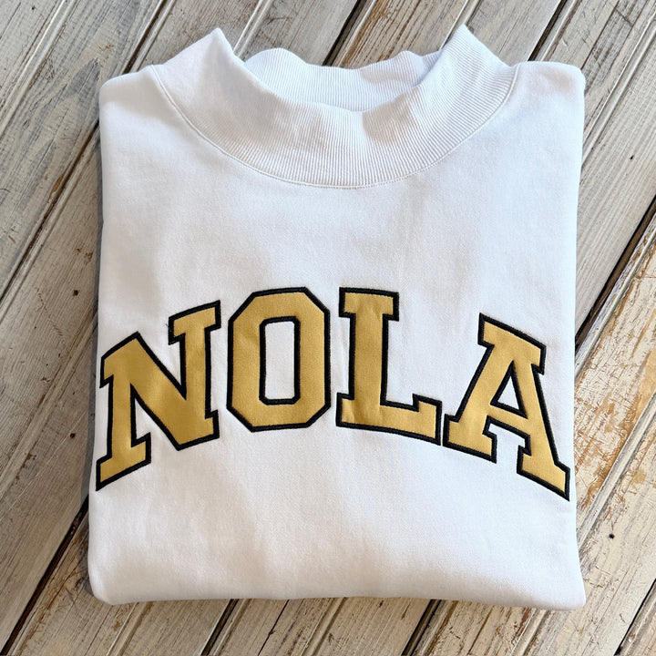 NOLA Mockneck - White