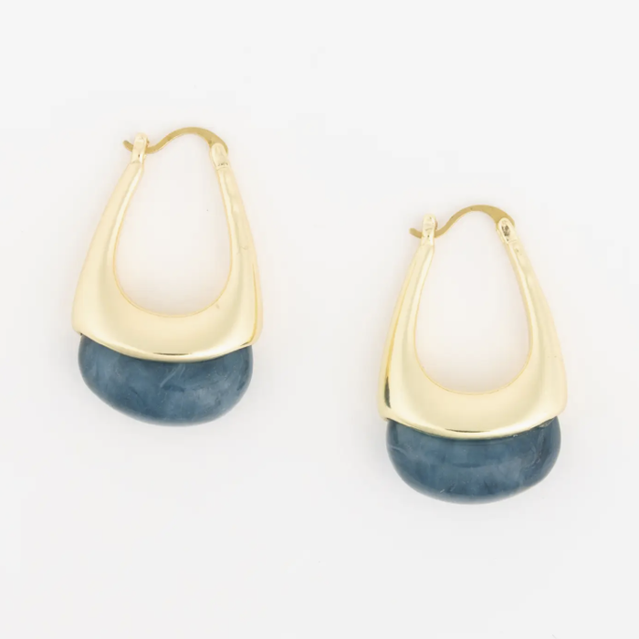 Talia Teal Earrings