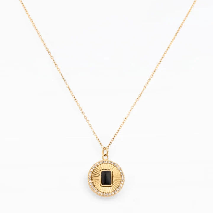 Louise Necklace Obdsidian