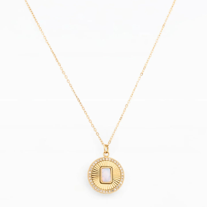 Louise Necklace Opalite