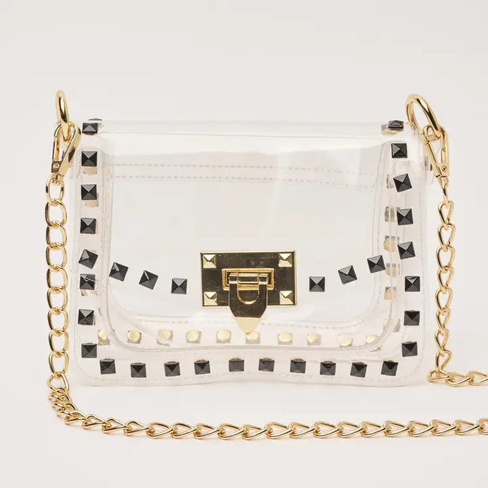 Jackie Clear Purse - Black