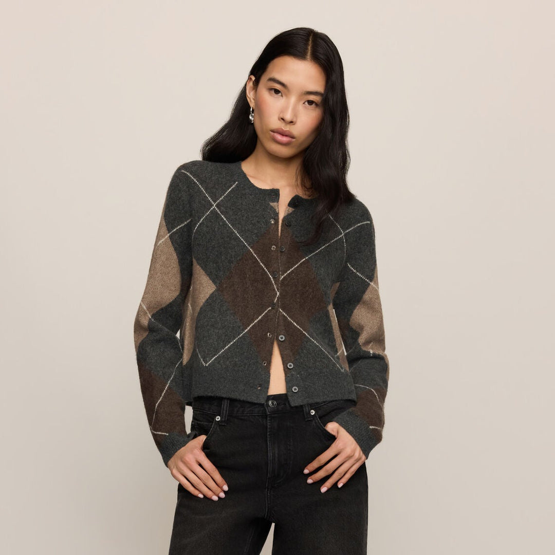Medina Argyle Cardigan