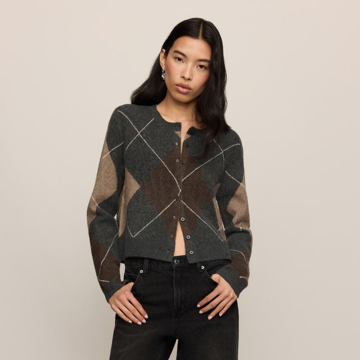 Medina Argyle Cardigan