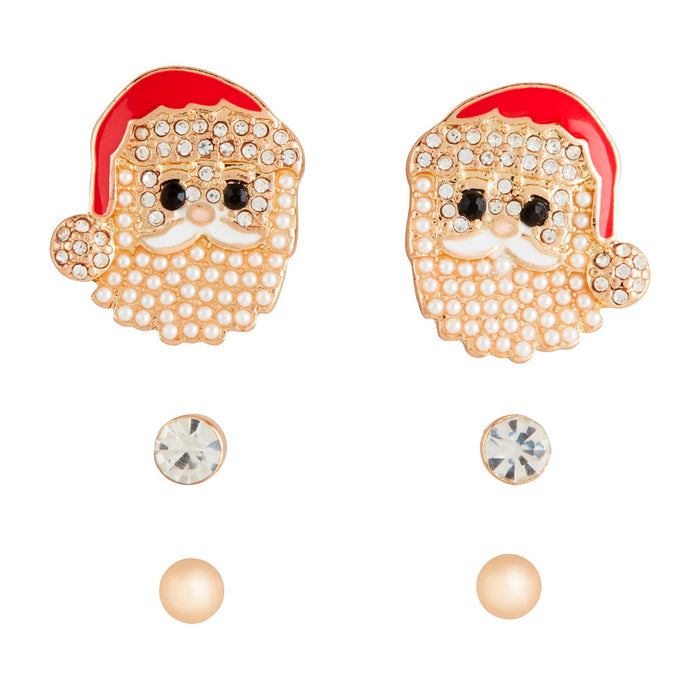 Holiday Stud Earring Set of 3