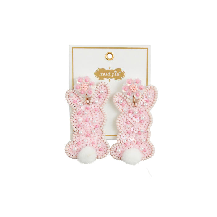 Cottontail Beaded Earrings