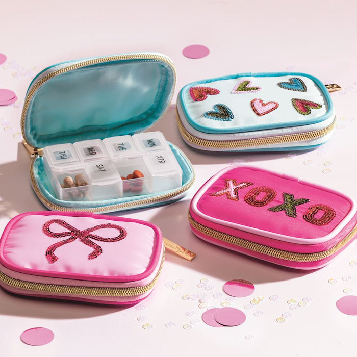 Sequin Pill Case