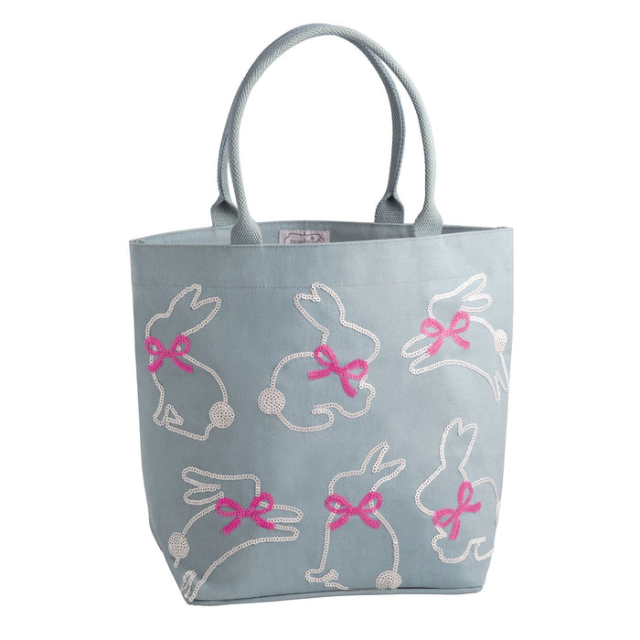 Blue Bunny Easter Tote