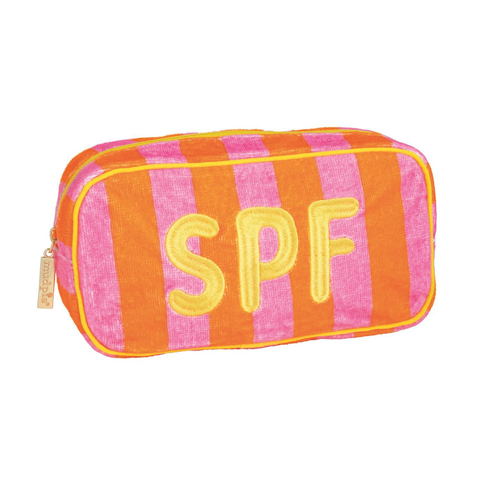 Terry Cloth Cosmetic Case