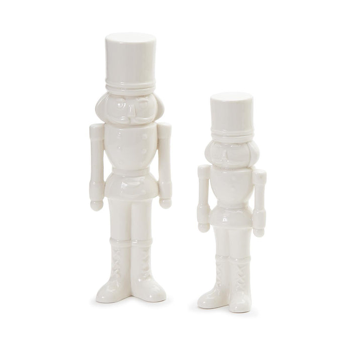 White Porcelain Nutcrackers - SINGLES