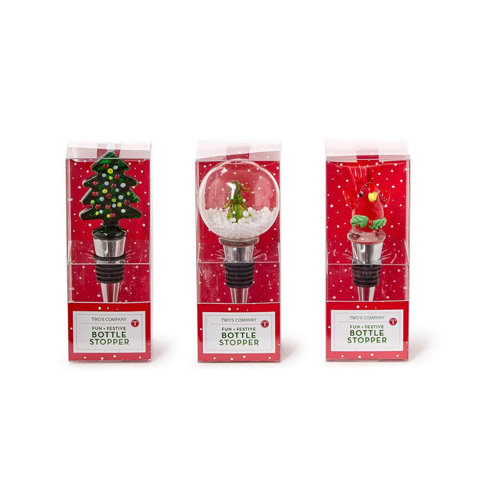 Christmas Spirit Wine Bottle Stopper